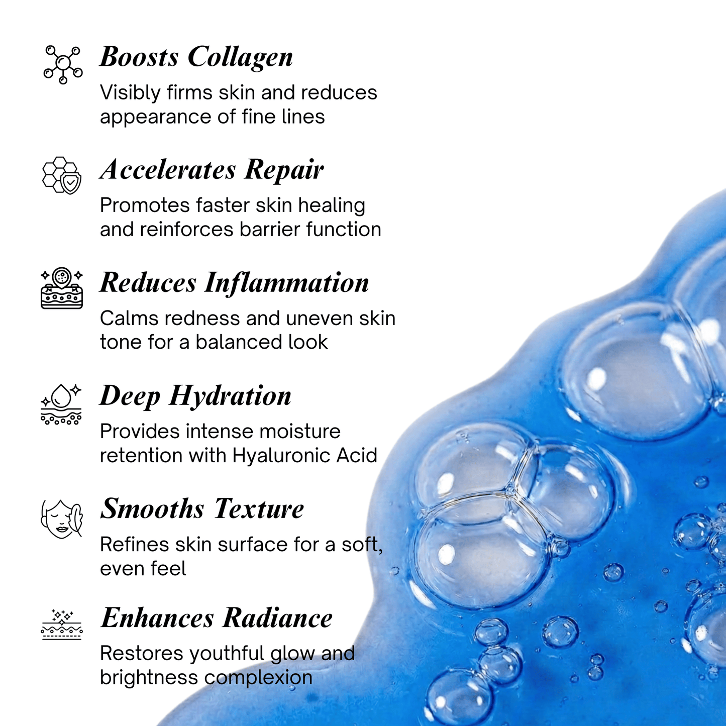 (GHK-Cu) Copper Peptides + Hyaluronic Acid Serum