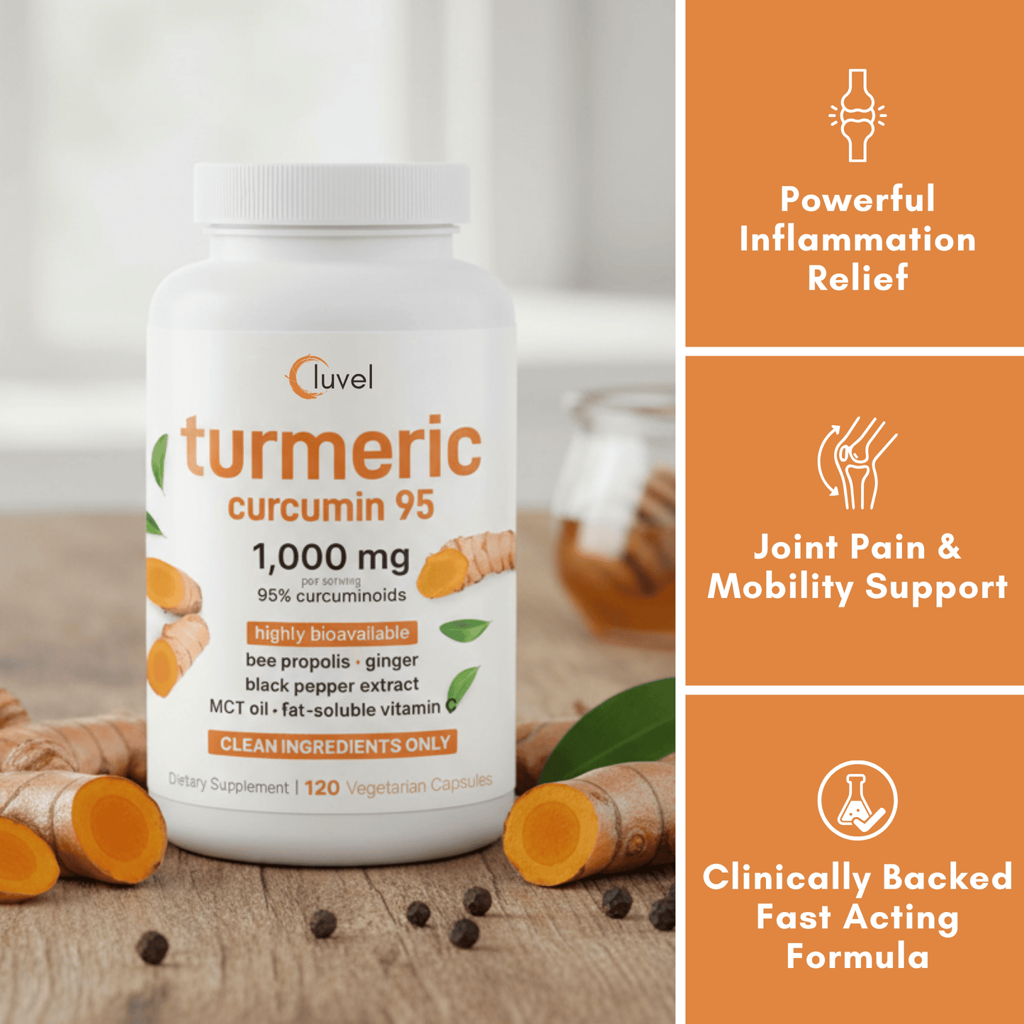 Turmeric Curcumin (1,000mg)