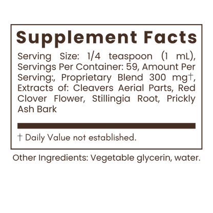Alurisio Lymphatic Drainage Liquid Herbal Extract